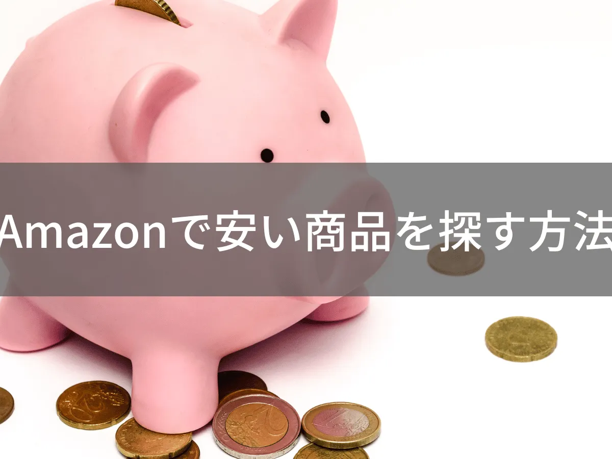 Amazonで安い商品を賢く探す方法!後悔しない商品選びのコツを解説