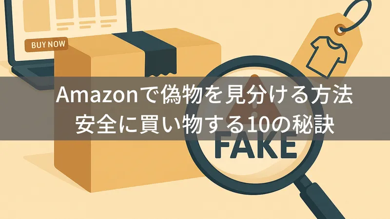 Amazon公式か見分ける方法！偽物を避ける販売元・出品者チェック