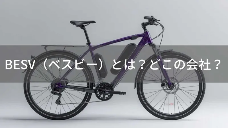 BESV(ベスビー)とは?怪しい?どこの国の電動自転車メーカー?