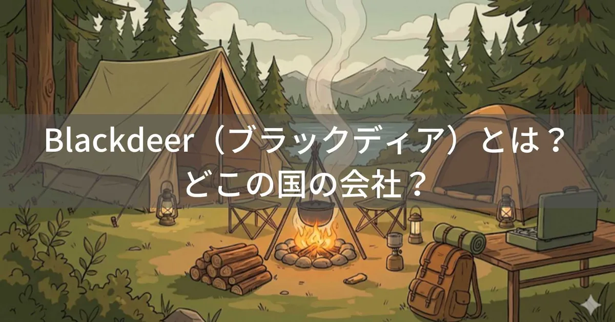Blackdeer(ブラックディア)とは?怪しい?どこの国の会社?