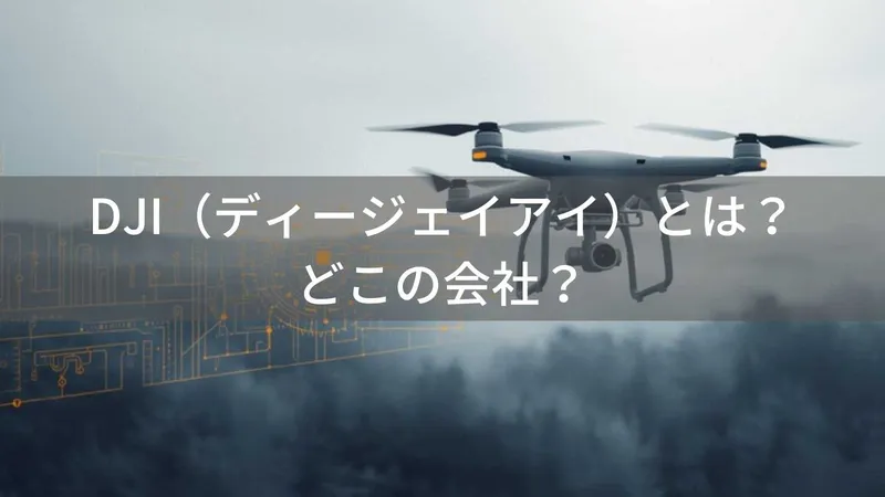DJI（ディージェイアイ）とは？怪しい？どこの会社？中国のドローンメーカー