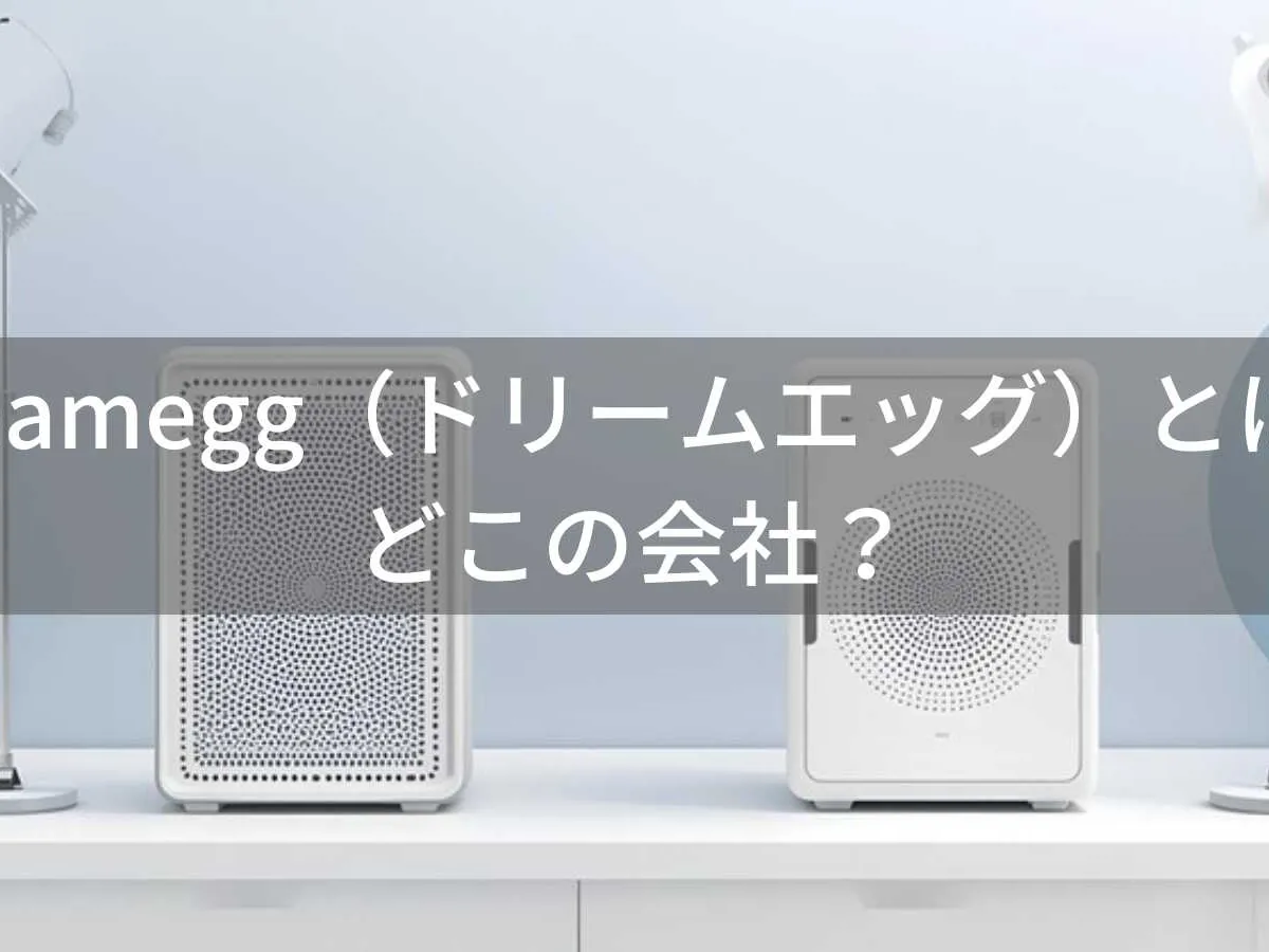 Dreamegg(ドリームエッグ)とは?怪しい?どこの会社?中国深圳市の企業が展開する空気清浄機・ホワイトノイズマシンブランド
