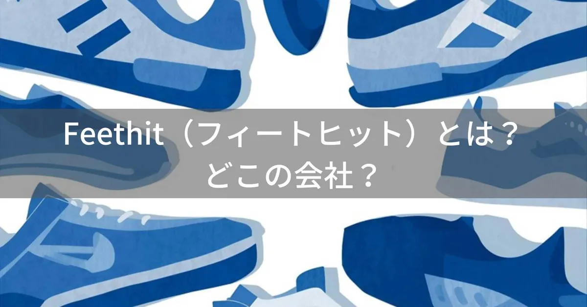 Feethit(フィートヒット)はどこの国?企業情報が少ないスニーカーブランドの確認ポイント