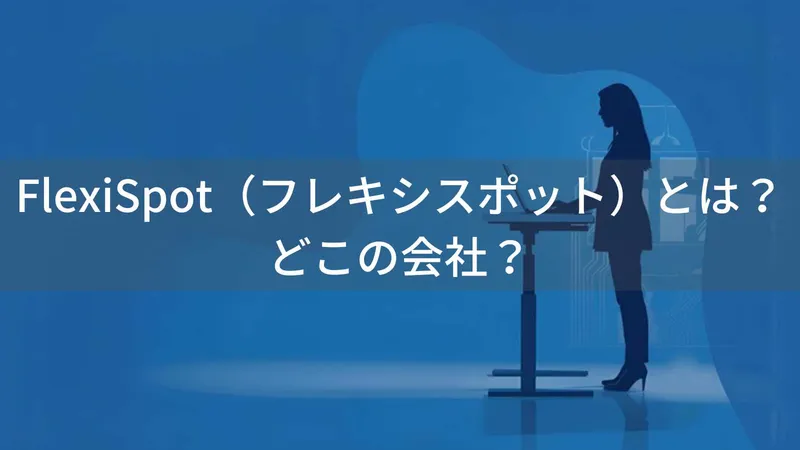FlexiSpot(フレキシスポット)とは?怪しい?どこの会社?中国・寧波の上場企業が製造する電動昇降デスク