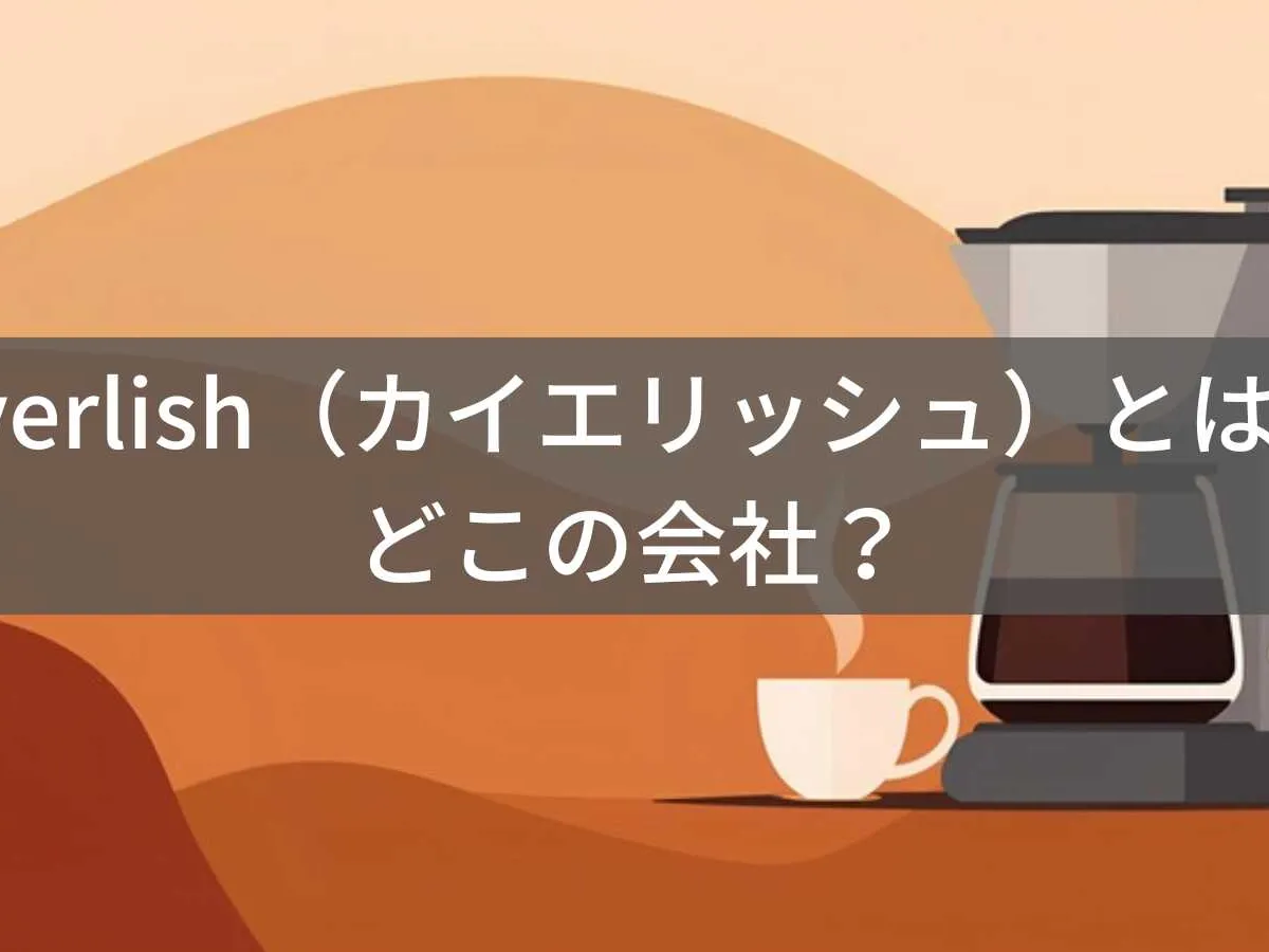 Kyerlish(カイエリッシュ)とは?怪しい?どこの会社?中国のキッチン家電メーカー