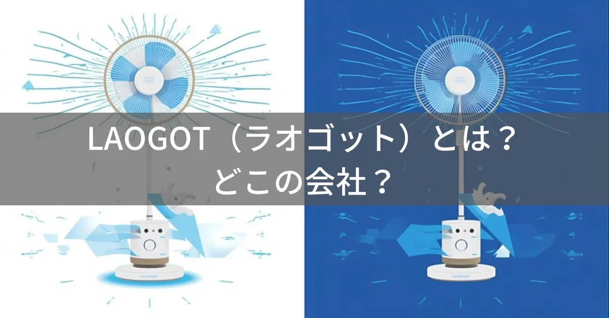 LAOGOT(ラオゴット)はどこの国?中国・湖南省邵陽市の企業が製造する扇風機・セラミックヒーターの信頼性