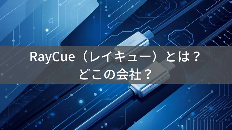 RayCueはどこの国?中国深圳の企業が製造するUSB-C変換アダプター