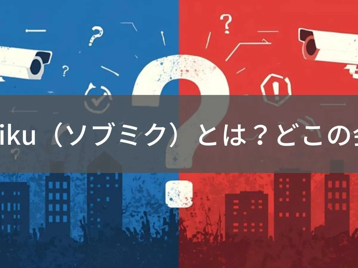 Sovmiku(ソブミク)とは?怪しい?どこの会社?企業情報不明の防犯カメラブランド