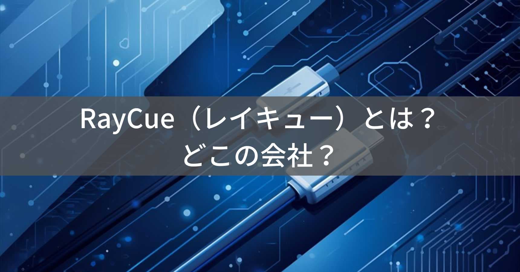 RayCue（レイキュー）とは？怪しい？どこの会社？中国深圳の企業が製造するUSB-C変換アダプター