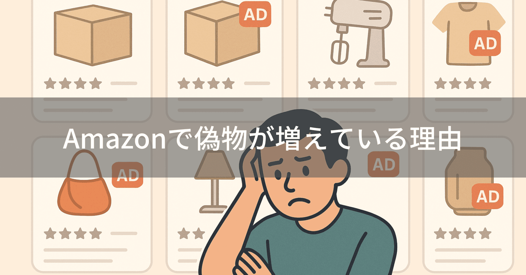 Amazonの偽物問題