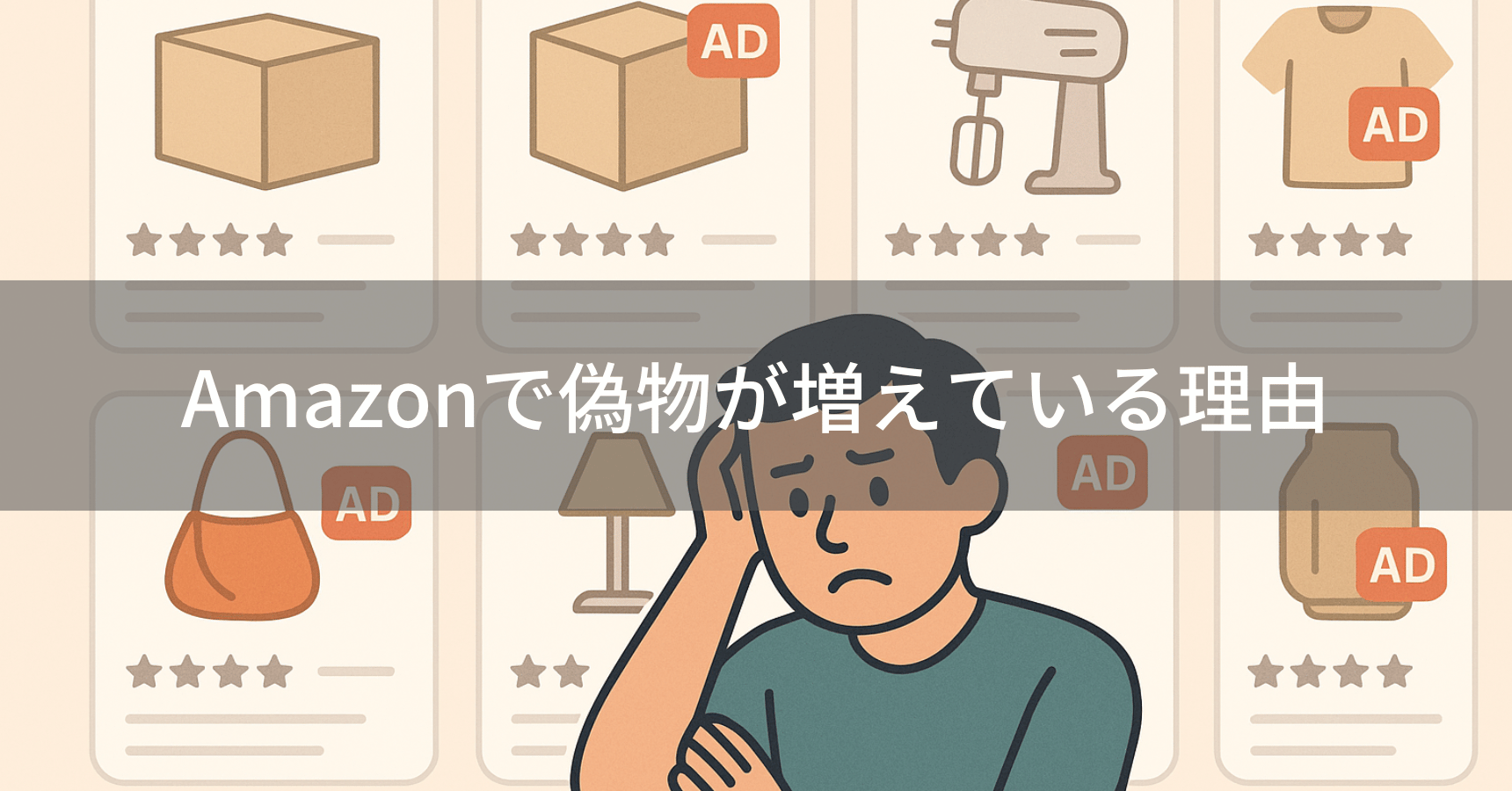 Amazonの偽物問題