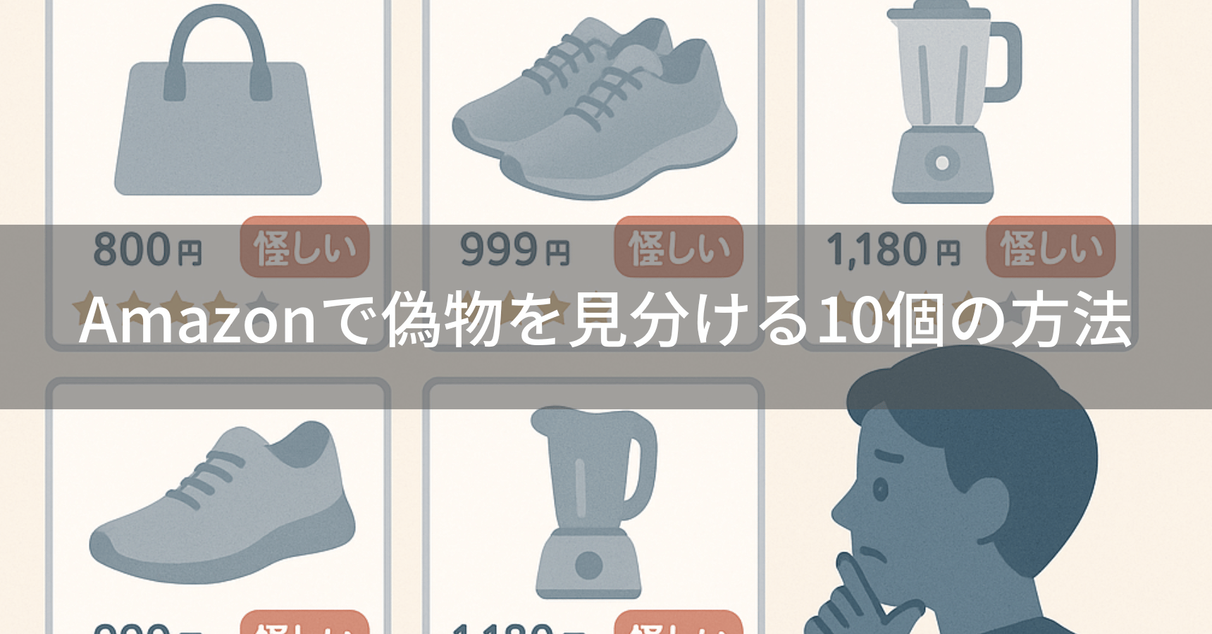 偽物を見分けるチェックリスト