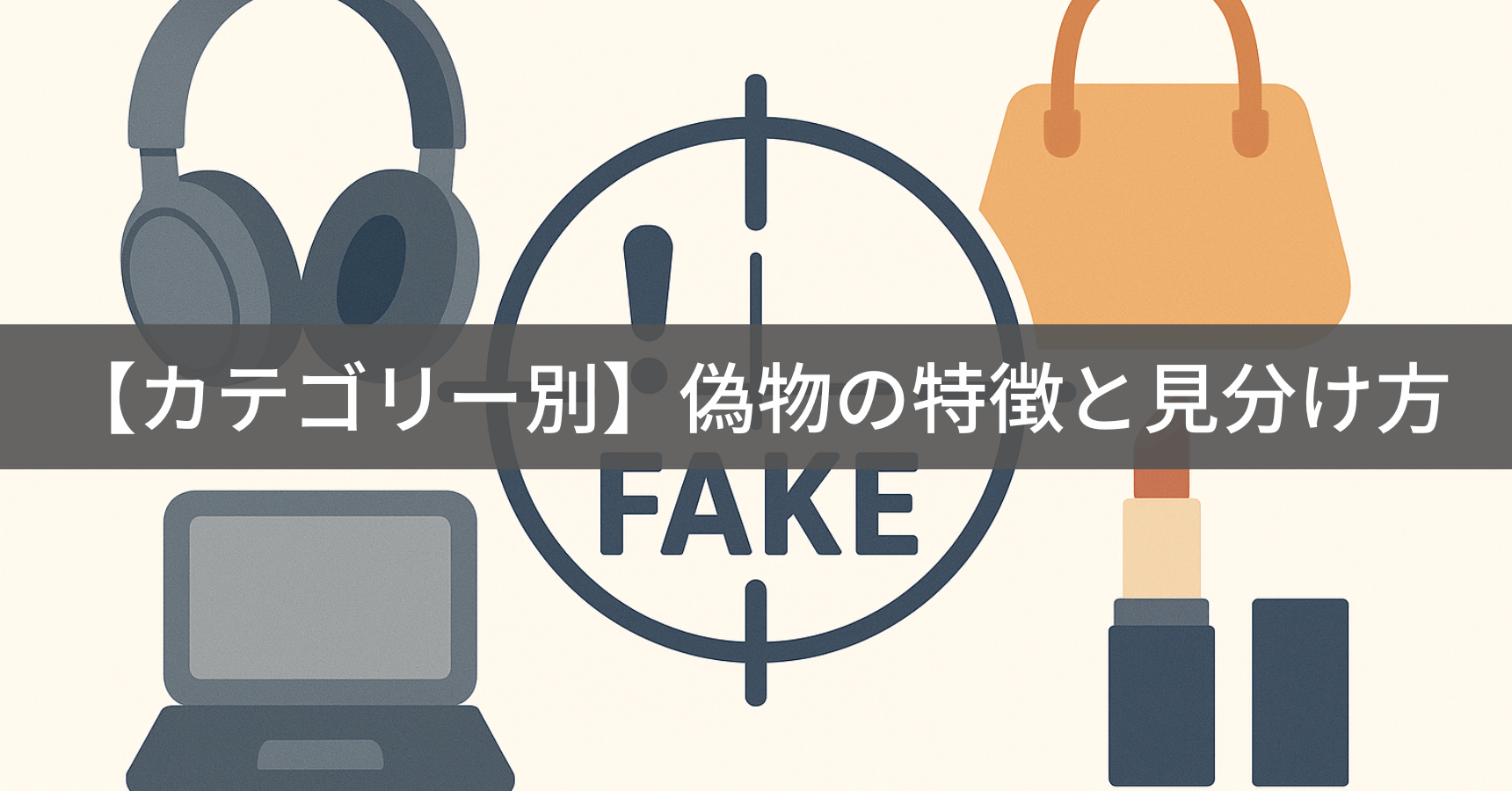カテゴリー別の偽物の特徴