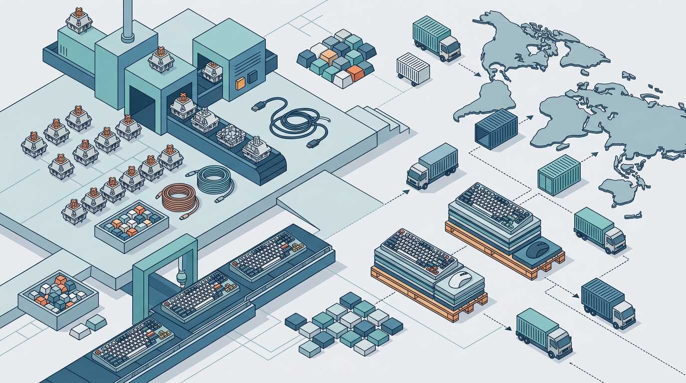 ZUOYAキーボードイメージ